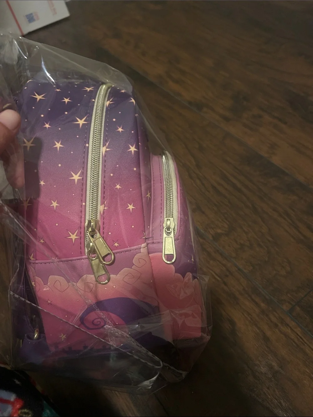 Disney Purple and Pink The Nightmare Before Christmas Mini Backpack